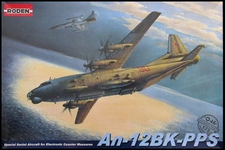 Roden 46 1/72 An12BK PPS Soviet Transport Aircraft (D)
