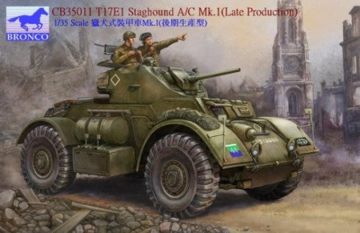 Bronco Models 35011 1/35 T17E1 Staghound A/C Mk I Late Production Armored Personnel Carrier