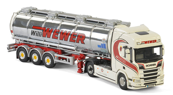 WSI 181893 1/50 Scale Willi Wewer - Scania R Highline Cr20H Tractor