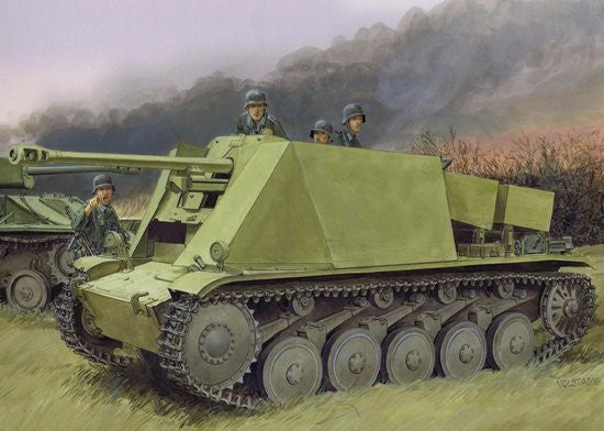 Dragon Models 6721 1/35 PzKpfw II (SF) Tank w/5cm Pak 38 Gun