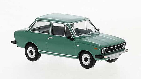 Brekina 27653 HO Scale DAF 66 Sedan - Assembled -- Green