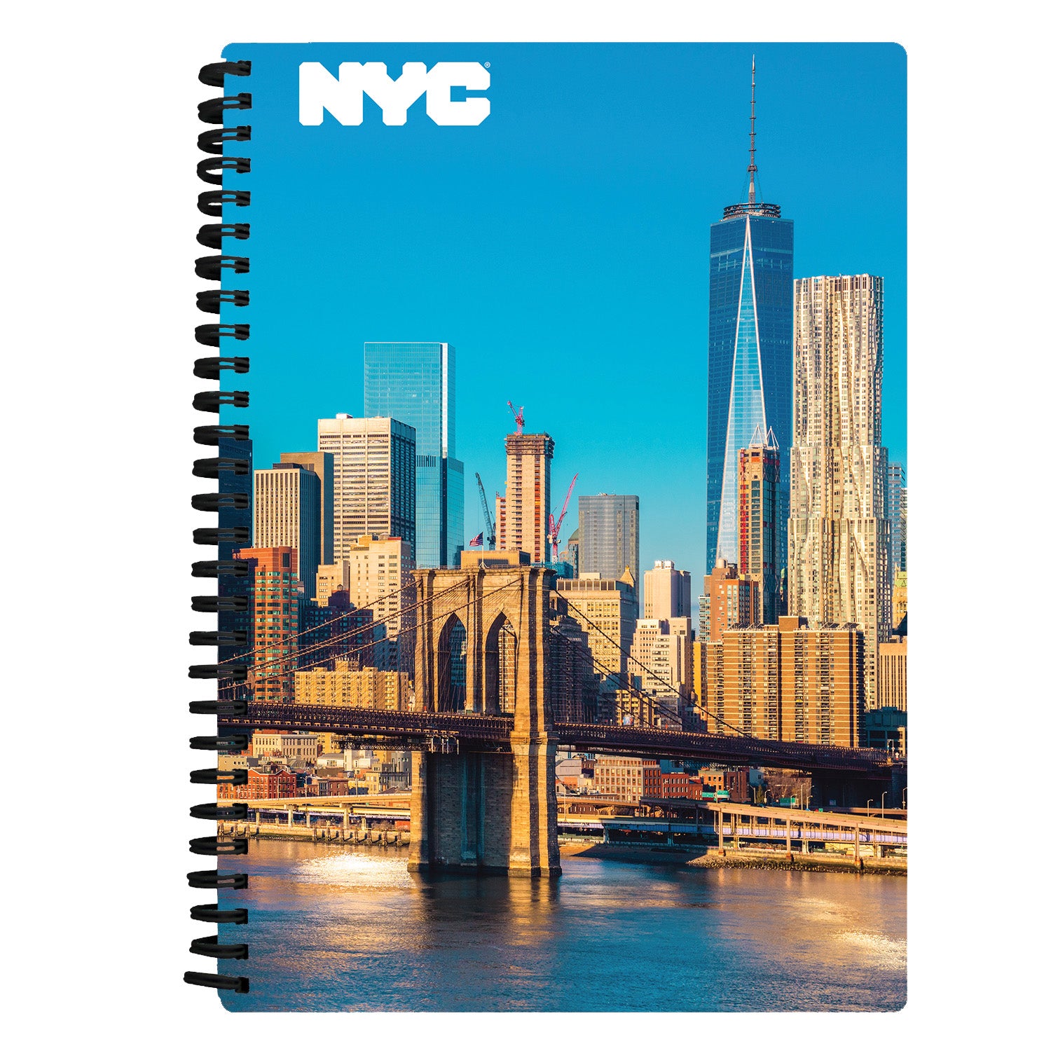 Daron Prime 3D PD18293 New York City Brooklyn Bridge 3D Notebook 80 Pages