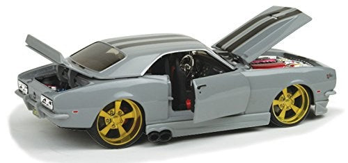 Maisto 32508SLV 1/24 1968 Chevy Camaro Z/28 Custom (Silver w/Black Stripes) (D)
