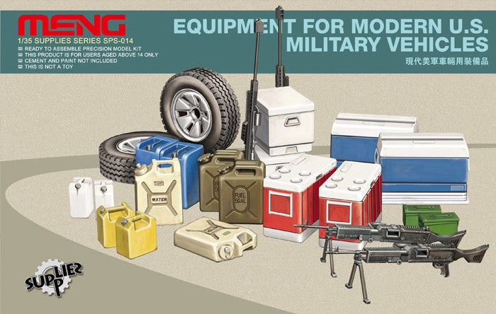 Meng Models SPS14 1/35 Equipment for Modern US Military Vehicles
