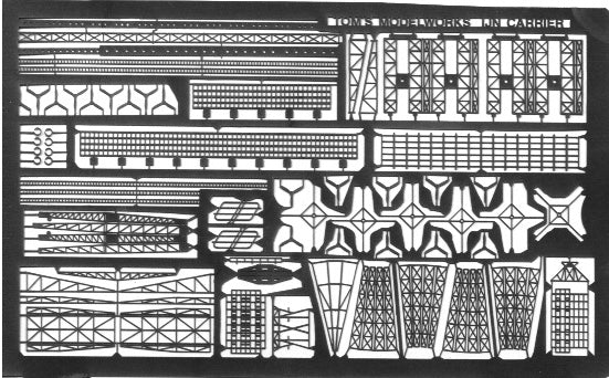 Toms Model Works 5004 1/500 IJN Carrier Detail Set (D)