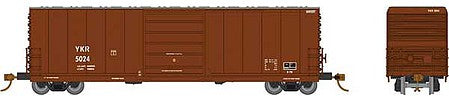 Rapido Trains 139009 HO Scale Evans X72A Boxcar 6-Pack - Ready to Run -- York Rail (Boxcar Red)