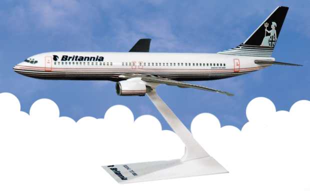Flight Miniatures LP41230 B737-800 Britannia 1/200