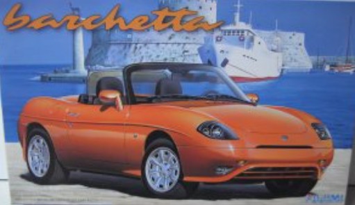 Fujimi 12589 1/24 Fiat Barchetta 2-Seater Convertible Sports Car