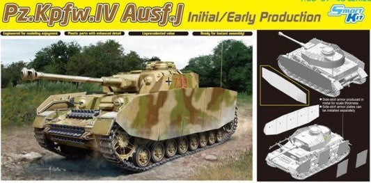 Dragon Models 6629 1/35 PzKpfw IV Panzer IV Ausf J Initial/Early Production Tank