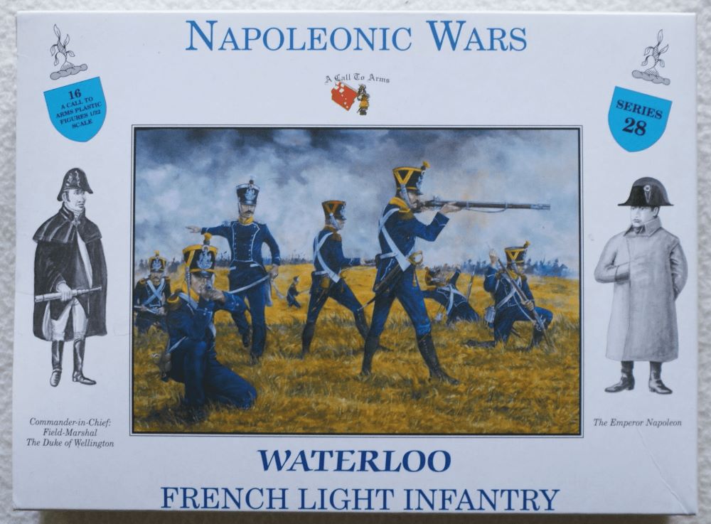 A Call To Arms 28 1/32 Napoleonic Wars: Waterloo French Light Infantry (16)