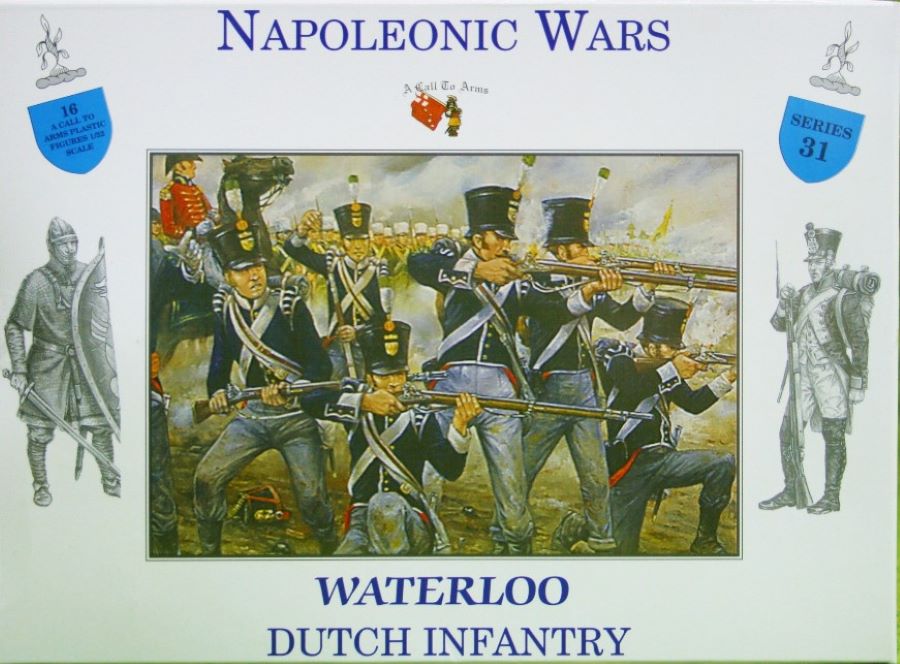 A Call To Arms 31 1/32 Napoleonic Wars: Waterloo Dutch Infantry (16)