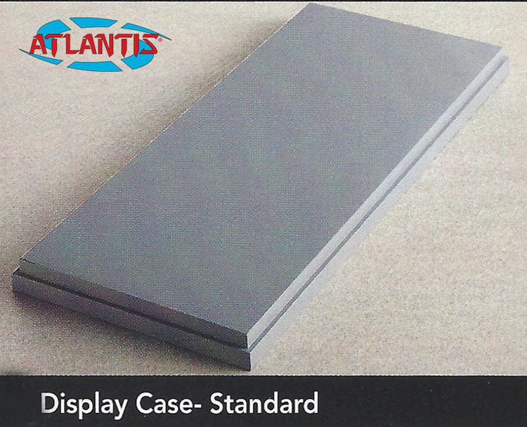 Atlantis Models 1013 1/2-1/25 Auto Display Case Tall Standard Base