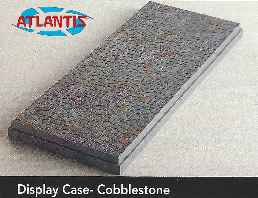 Atlantis Models 1014 1/24-1/25 Auto Display Case Cobblestone Street
