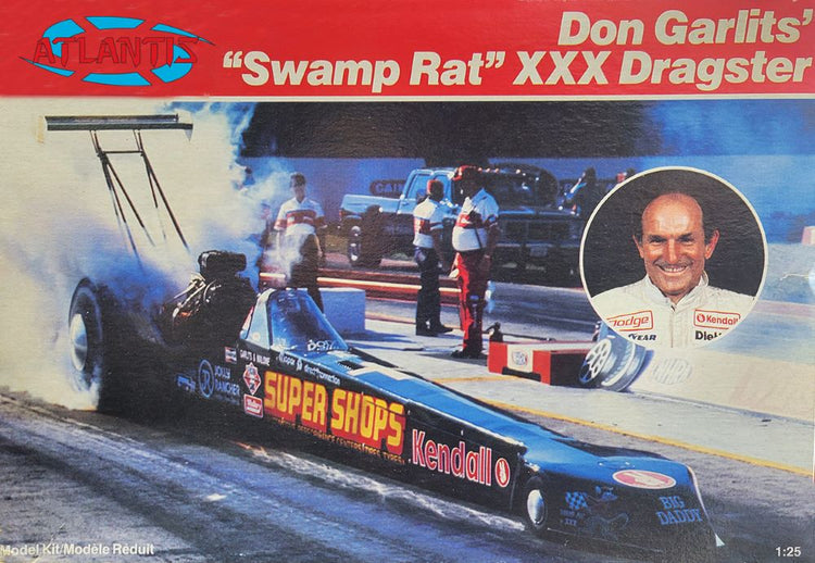 Atlantis Models 7152 1/25 Don Garlits Swamp Rat XXX Dragster (formerly Revell)