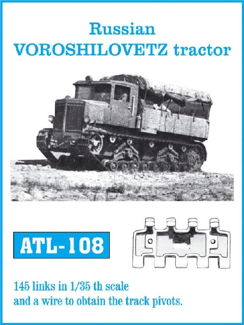 Friulmodel 108 1/35 Russian Voroshilovets Track Set (145 Links)