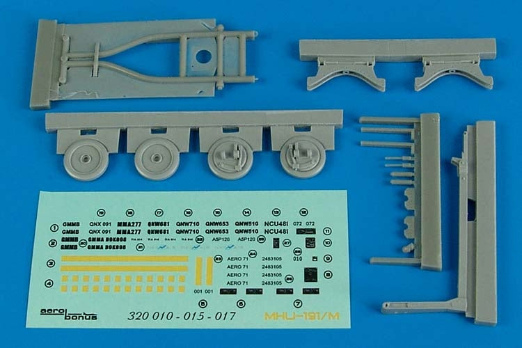 Aerobonus 320015 1/32 MHU191/M Munition Transporter w/Aero 58 Adapter (D)