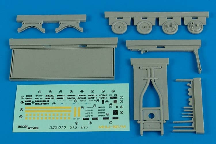 Aerobonus 320017 1/32 MHU191/M w/Aero 71A Skid Platform (D)