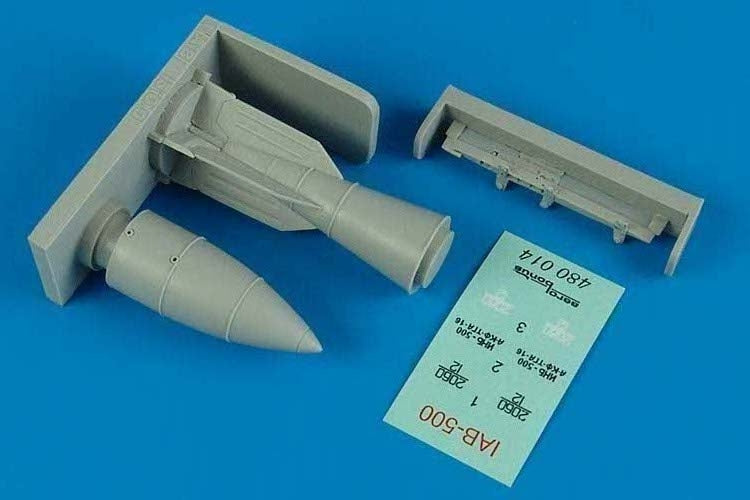 Aerobonus 480014 1/48 IAB500 Imitation Aerial Bomb w/BD3-23N Pylon (D)