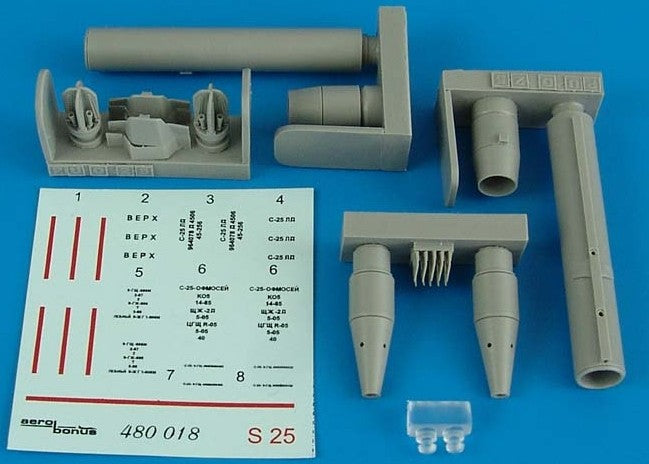 Aerobonus 480018 1/48 S25L Air-to-Ground Rocket (D)