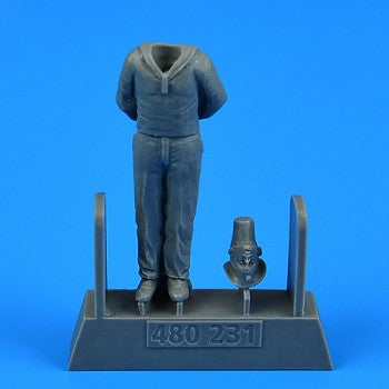 Aerobonus 480231 1/48 WWII German Submarine Type VIIC Kriegsmarine Ceremony Sailor #3 for TSM (D)