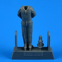 Aerobonus 480233 1/48 WWII German Submarine Type VIIC Kriegsmarine Ceremony Sailor #5 for TSM (D)