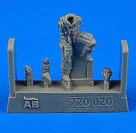 Aerobonus 720020 1/72 WWII German Luftwaffe Bf109 Late Version Pilot