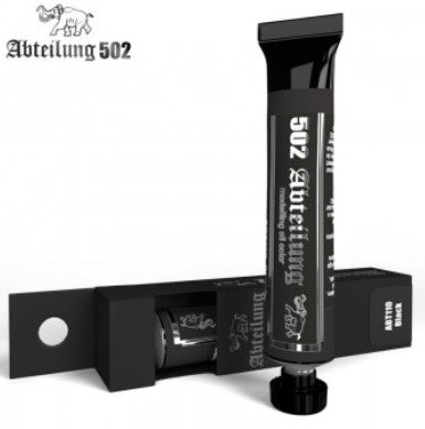 Abteilung 502 110 Weathering Oil Paint Black 20ml Tube