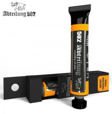 Abteilung 502 20 Weathering Oil Paint Faded Dark Yellow 20ml Tube