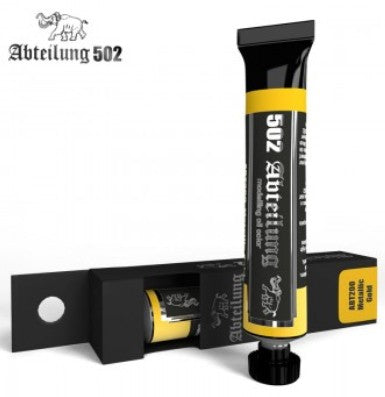 Abteilung 502 200 Weathering Oil Paint Metallic Gold 20ml Tube (D)