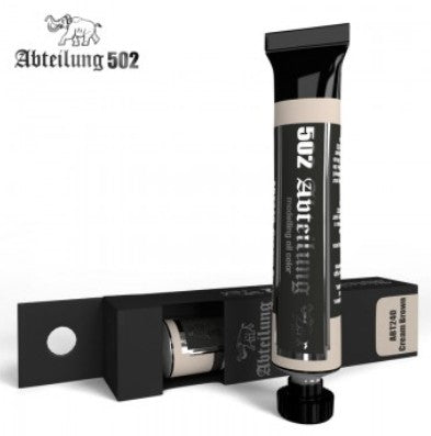 Abteilung 502 240 Weathering Oil Paint Cream Brown 20ml Tube