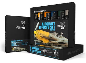 Abteilung 502 305 Aircraft Effects Weathering Oil Paint Set (6 Colors) 20ml Tubes