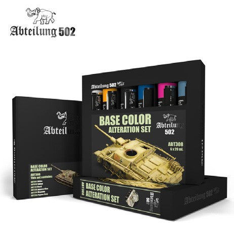 Abteilung 502 308 Base Color Alteration Oil Paint Set (6 Colors) 20ml Tubes