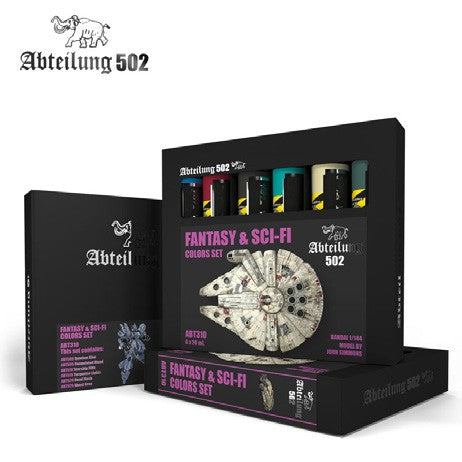 Abteilung 502 310 Fantasy & Sci-Fi Oil Paint Set (6 Colors) 20ml Tubes