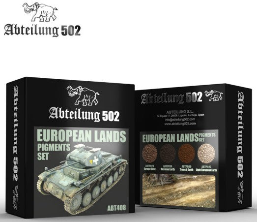 Abteilung 502 408 European Lands Pigment Set (4 Colors) 20ml Bottles