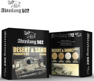 Abteilung 502 409 Desert & Sand Pigment Set (4 Colors) 20ml Bottles