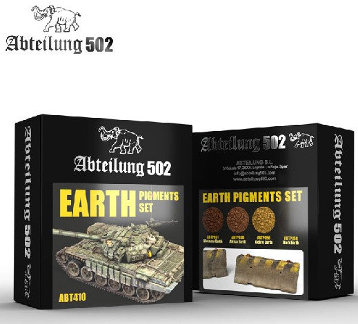 Abteilung 502 410 Earth Pigment Set (4 Colors) 20ml Bottles