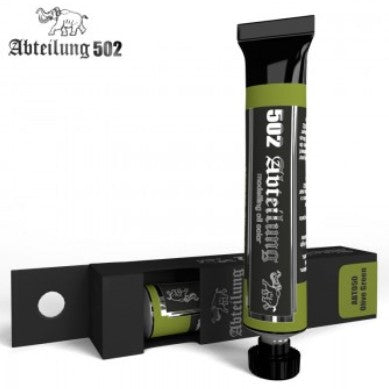 Abteilung 502 50 Weathering Oil Paint Olive Green 20ml Tube