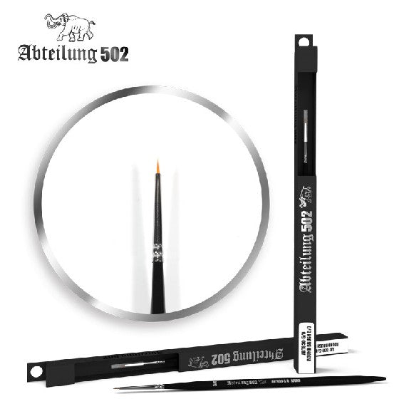 Abteilung 502 83050 5/0 Size Synthetic Round Brush