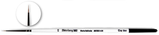 Abteilung 502 85040 4/0 Size Marta Kolinsky Top Line Brush