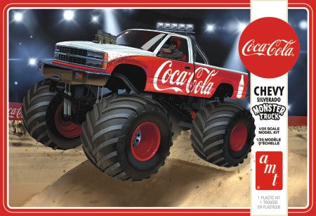 AMT Models 1184 1/25 Coca-Cola 1988 Chevy Silverado Monster Truck