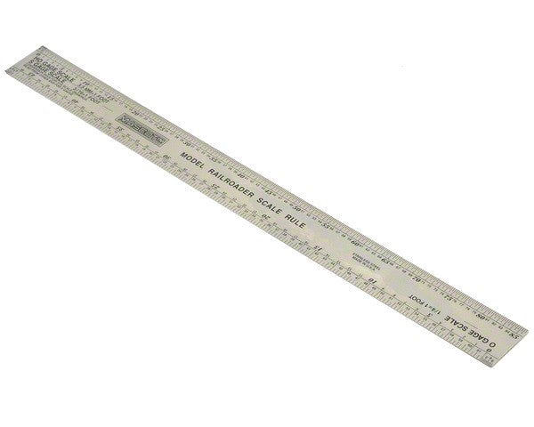 Mascot 711 Model RR Scale 12" Ruler