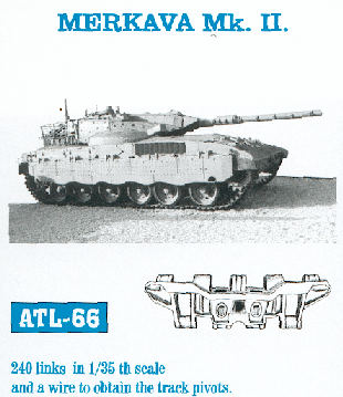 Friulmodel 66 1/35 Merkava Mk II Track Set (240 Links)