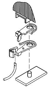 Accurail 1011 HO Scale Accumate Couplers -- 2 Pairs