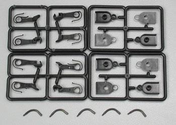 Accurail 1013 HO Scale Accumate Coupler -- Medium Shank (.055") w/Box - 2 Pairs