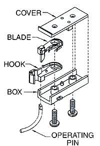 Accurail 1020 HO Scale Accumate(R) Scale-Size Knuckle Coupler w/Draft Gear Box -- 2 Pairs