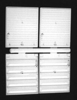 Accurail 112 HO Scale PS-1 Doors pkg(4) -- 8'