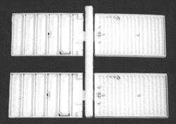 Accurail 116 HO Scale PS-1 Doors pkg(4) -- 6'