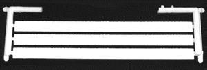 Accurail 117 HO Scale Grade Crossing Mat -- Modern Rubber pkg(6)