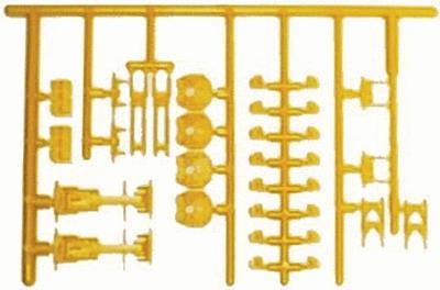 Accurail 119 HO Scale Deck & Hitch Details -- For TOFC Flatcars