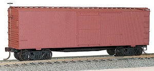 Accurail 1300 HO Scale 36' Double-Sheathed Wood Boxcar w/Steel Roof, Ends, Fishbelly Underframe - Kit -- Undecorated